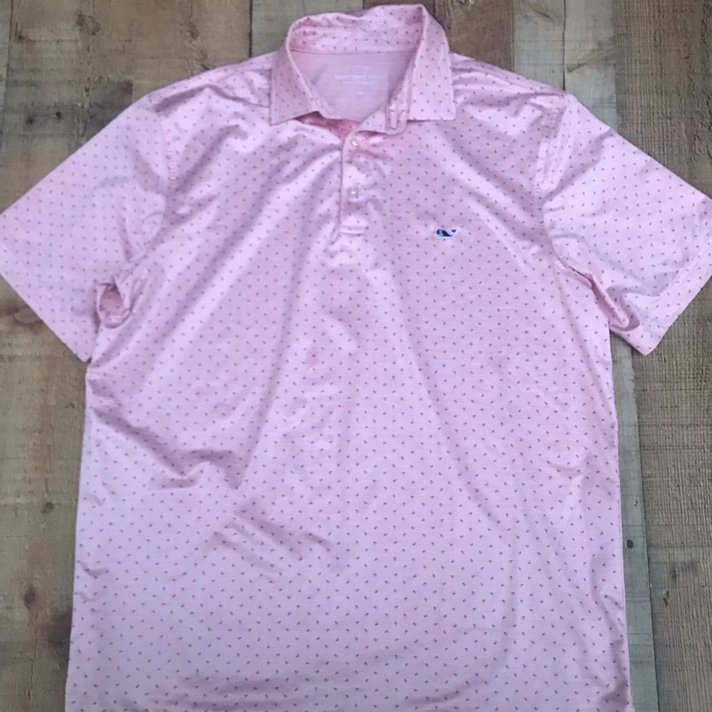 Vineyard Vines Performance Golf Polo Shirt Men’s M